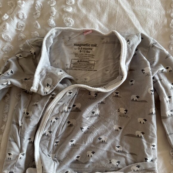 Magnetic Me Gray Sheep PJ set - Picture 4 of 4